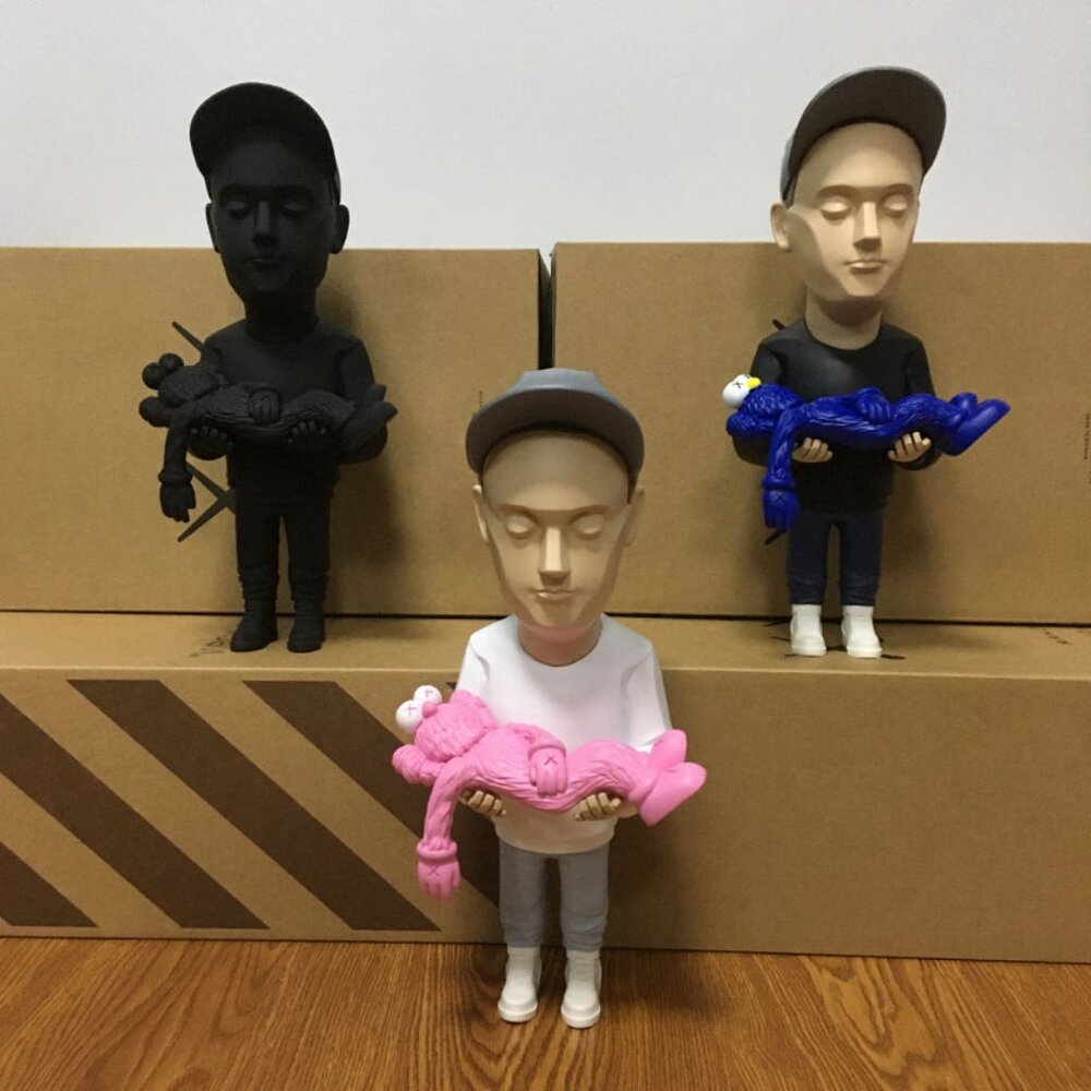 Celebrity Artist Actor Designer Culture Luxury Figure (Bryan Donnelly Kaws Pink) - Picture 6 of 10